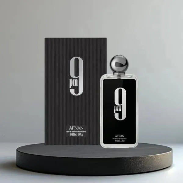 9 Pm By Afnan Men's Oriental Perfume 100ml Black